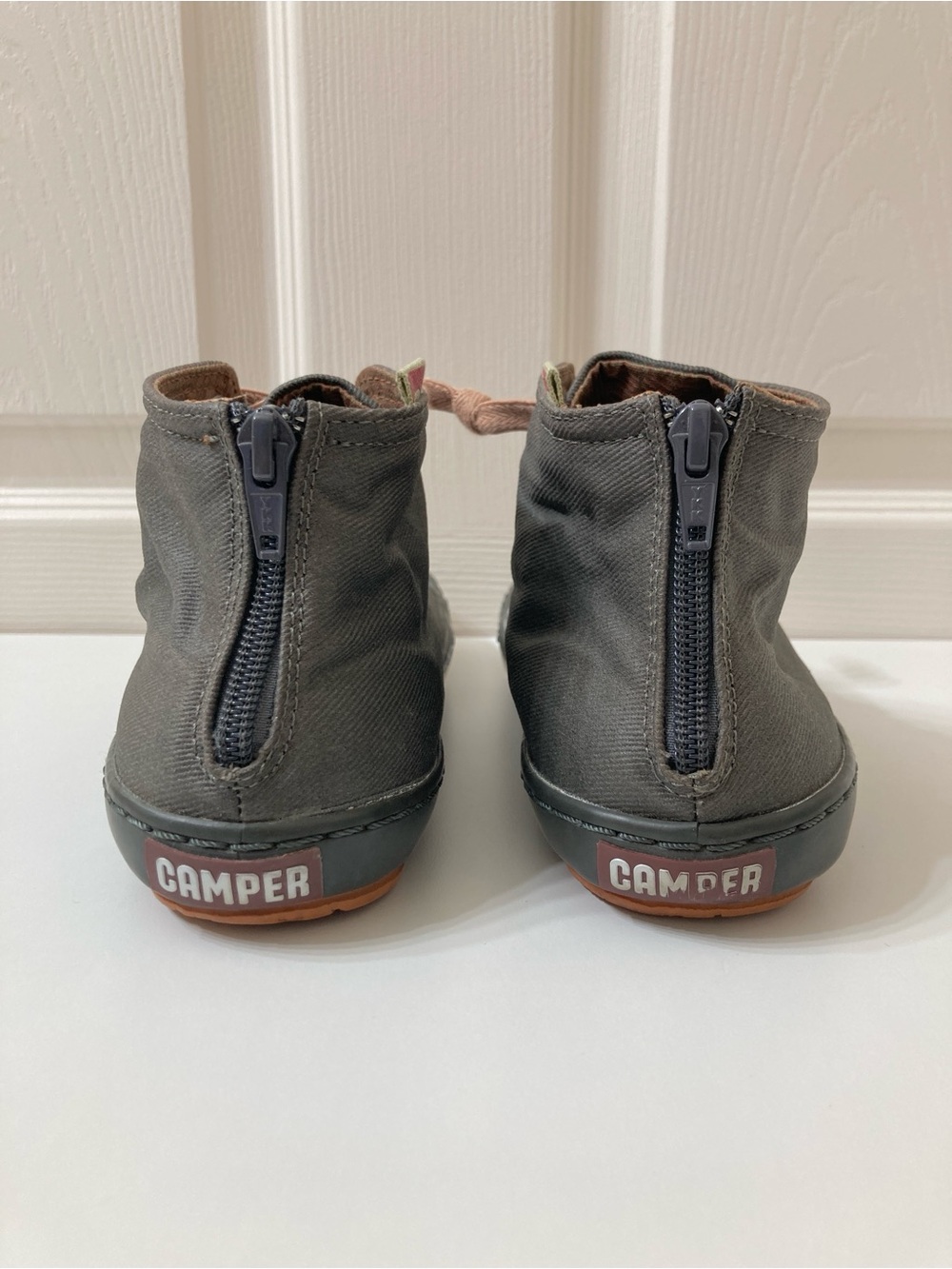 Camper Peu Rumbo Women’s High Top Canvas Sneakers Shoes Size 8 Gorpcore Hiking - Picture 7 of 10